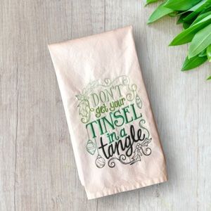 Christmas Flour Sack Towel